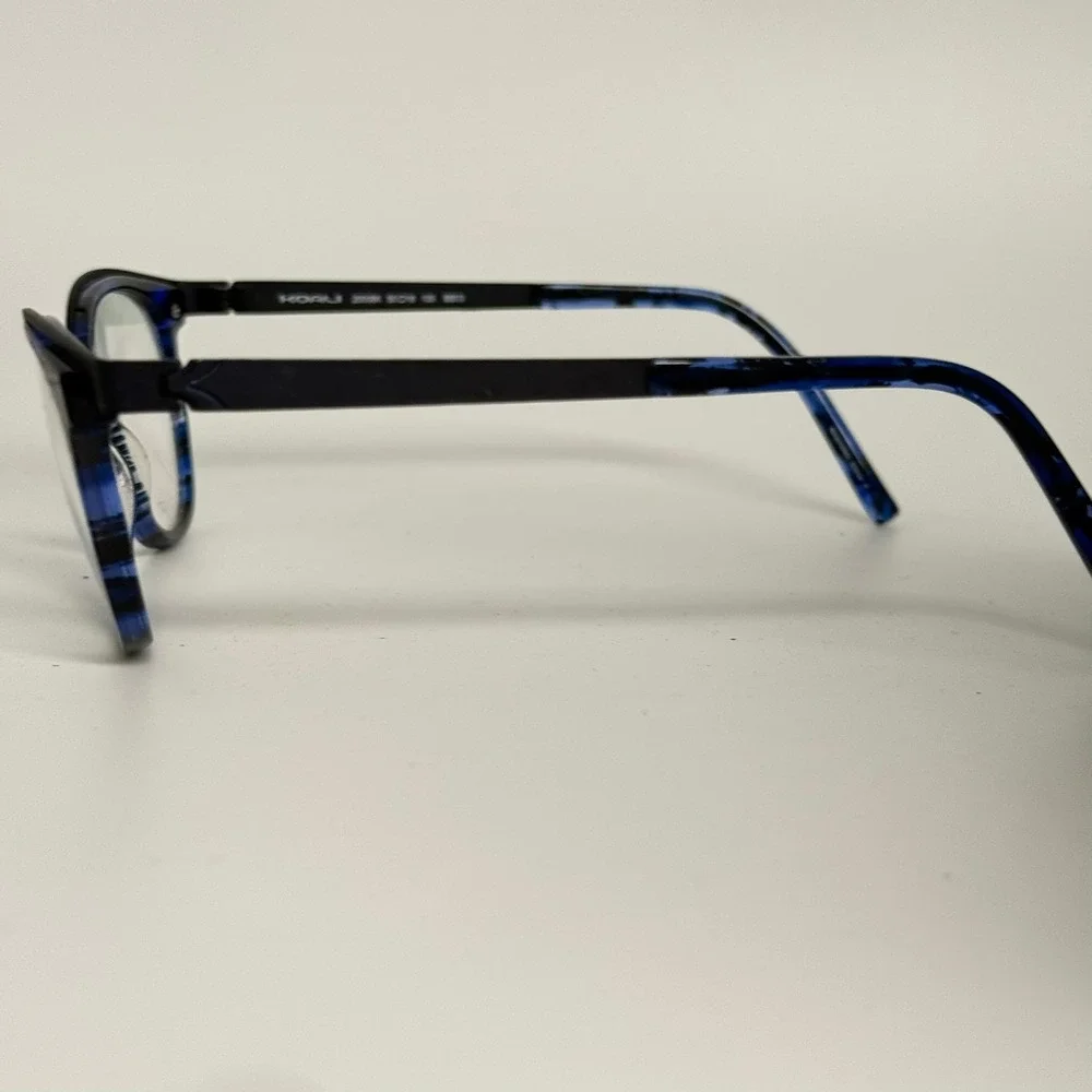 Morel Koali 20008K‎ Blue Black Tortoise Cat Eye Eyeglasses 50-18-135 BB03 France